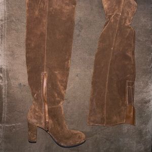 Suede Over the Knee boots
